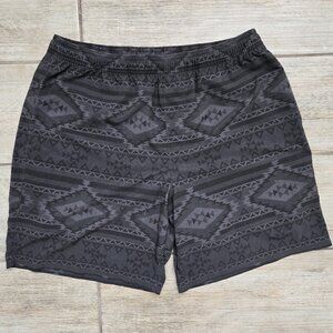 Chubbies Quest Aztec Swim Trunks Men's Line 7 Inch Inseam Pool Beach Resort L